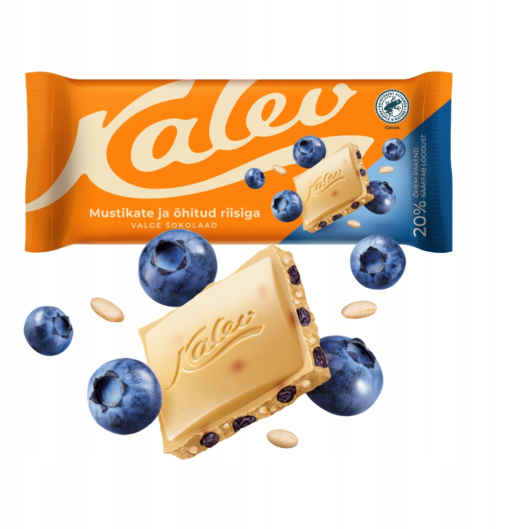 Čokoláda bílá Kalev 95 g