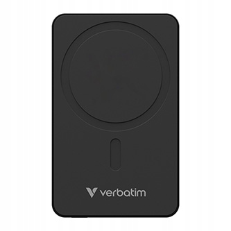 Verbatim, powerbank z ładowaniem bezprzewodowym 32225 5000mAh Czarny