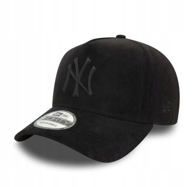 New Era kšiltovka New York Yankees Faux Suede Black 9FORTY černá