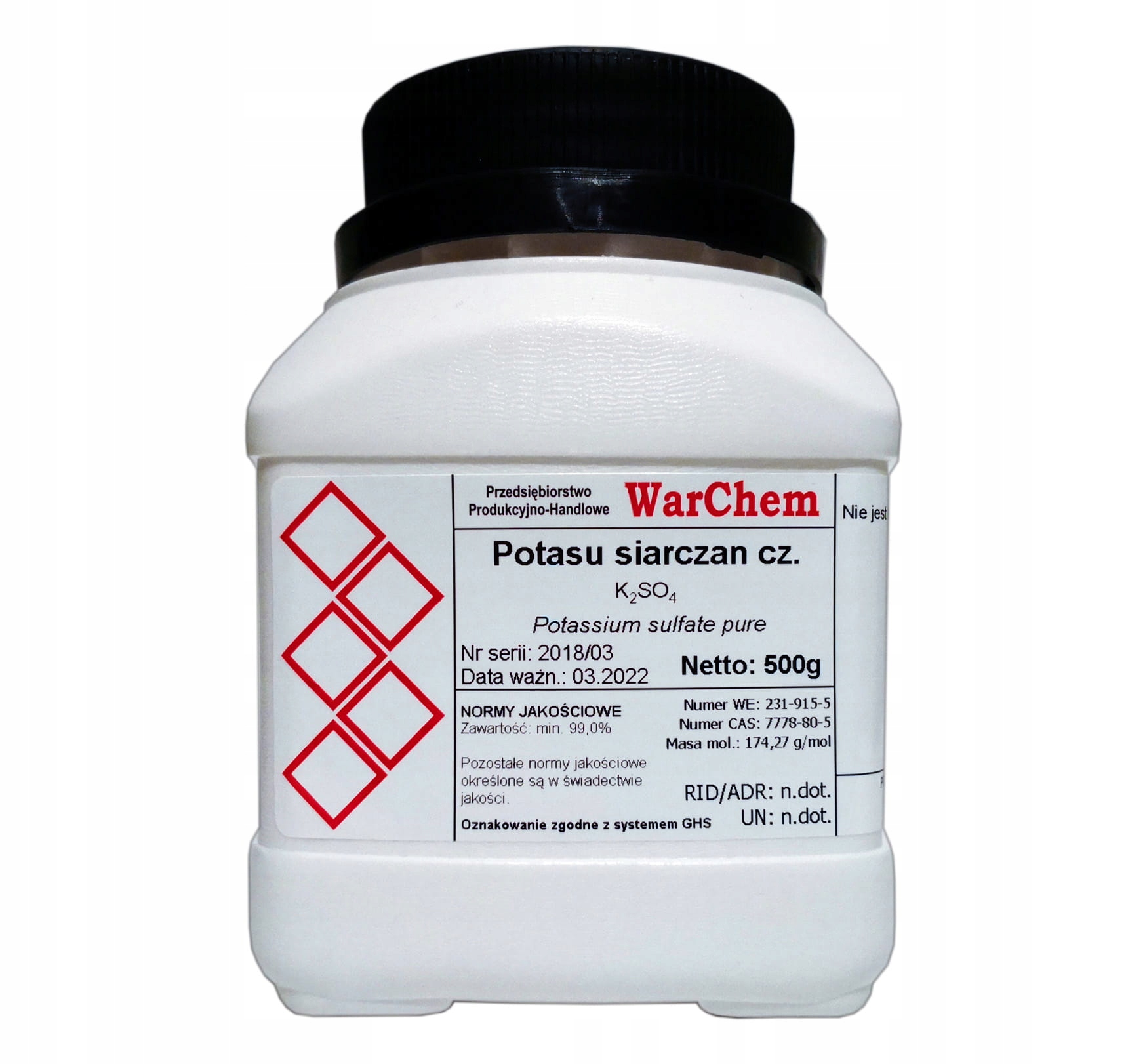 

Siarczan Potasu 500g Warchem [52016]