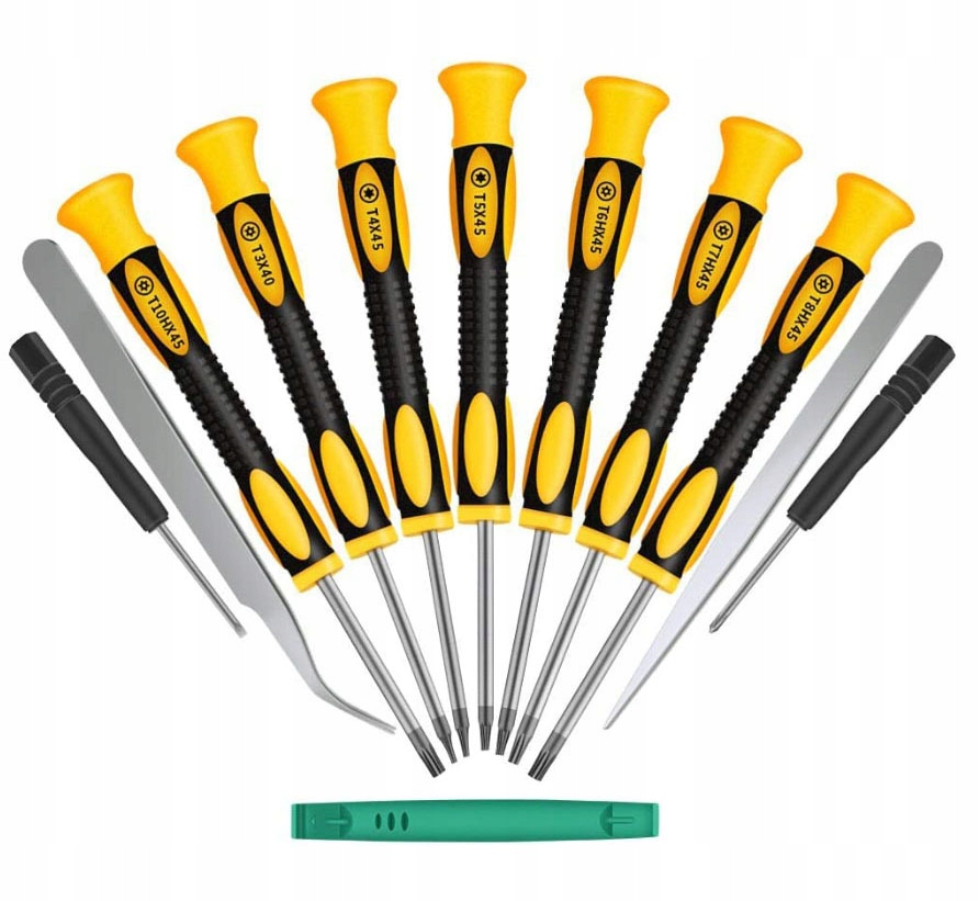 Narzędzia Zestaw Śrubokrętów Wkrętak Torx T3 T4 T5 T6 T7 T8 T10 Do Naprawy