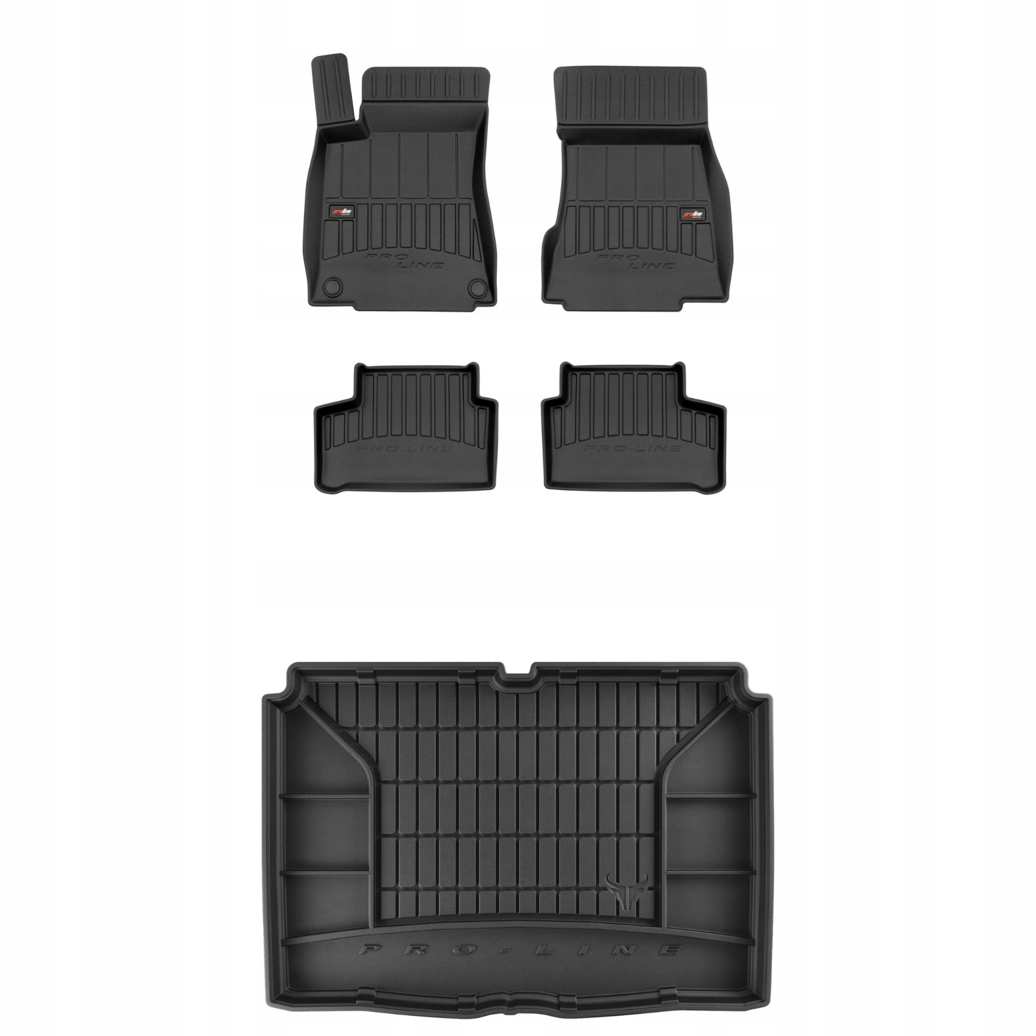 Sada gumových kobercov a rohoží pre Mercedes Gla H247