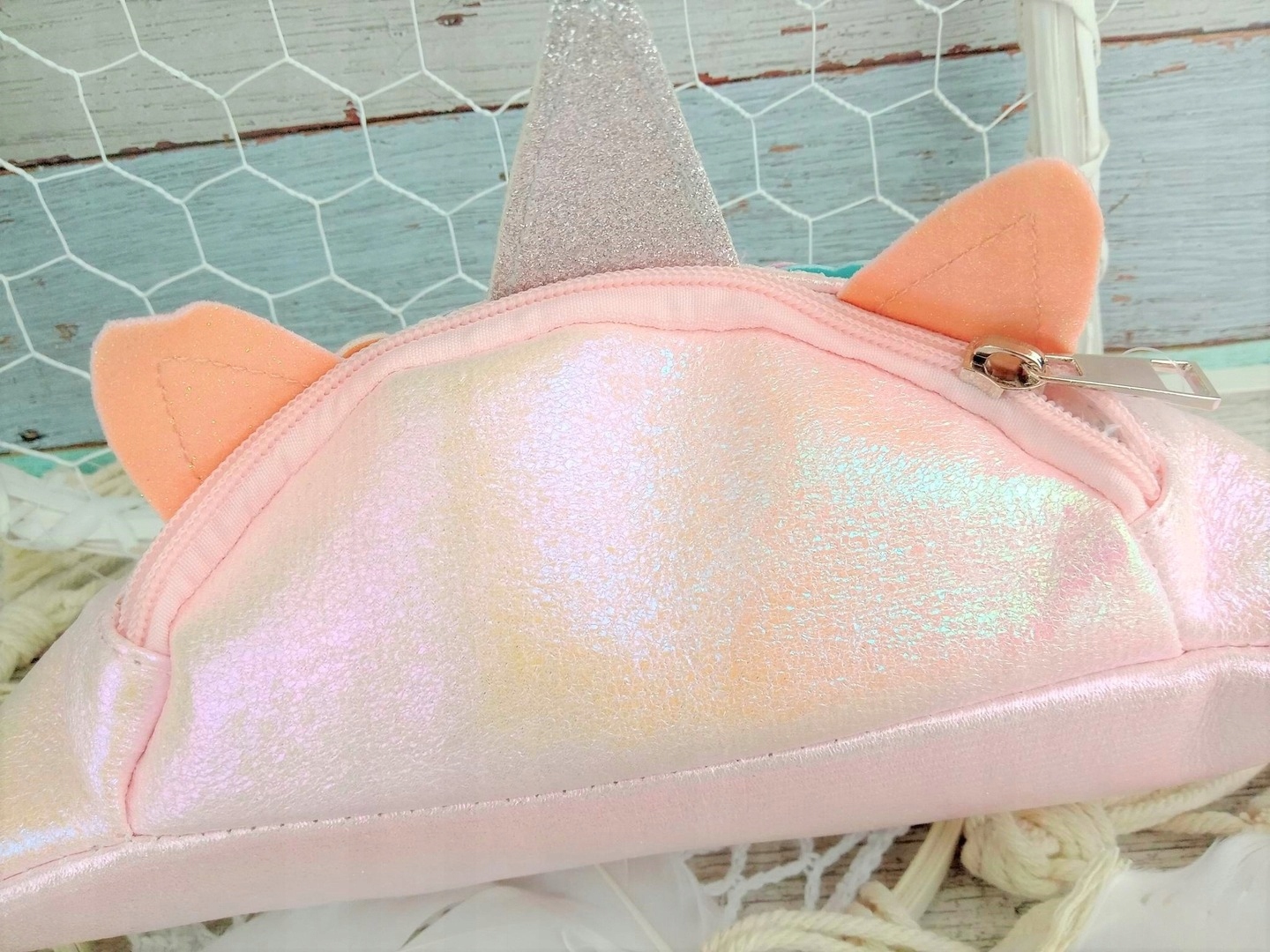 NERKA TOREBKA SASZETKA JEDNOROŻEC RÓŻOWA Kolor wielokolorowy