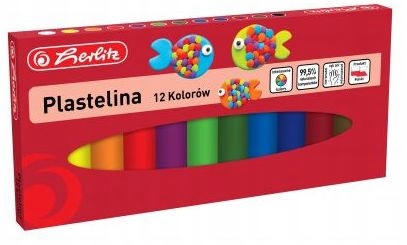 

Plastelina 12-kol., Herlitz