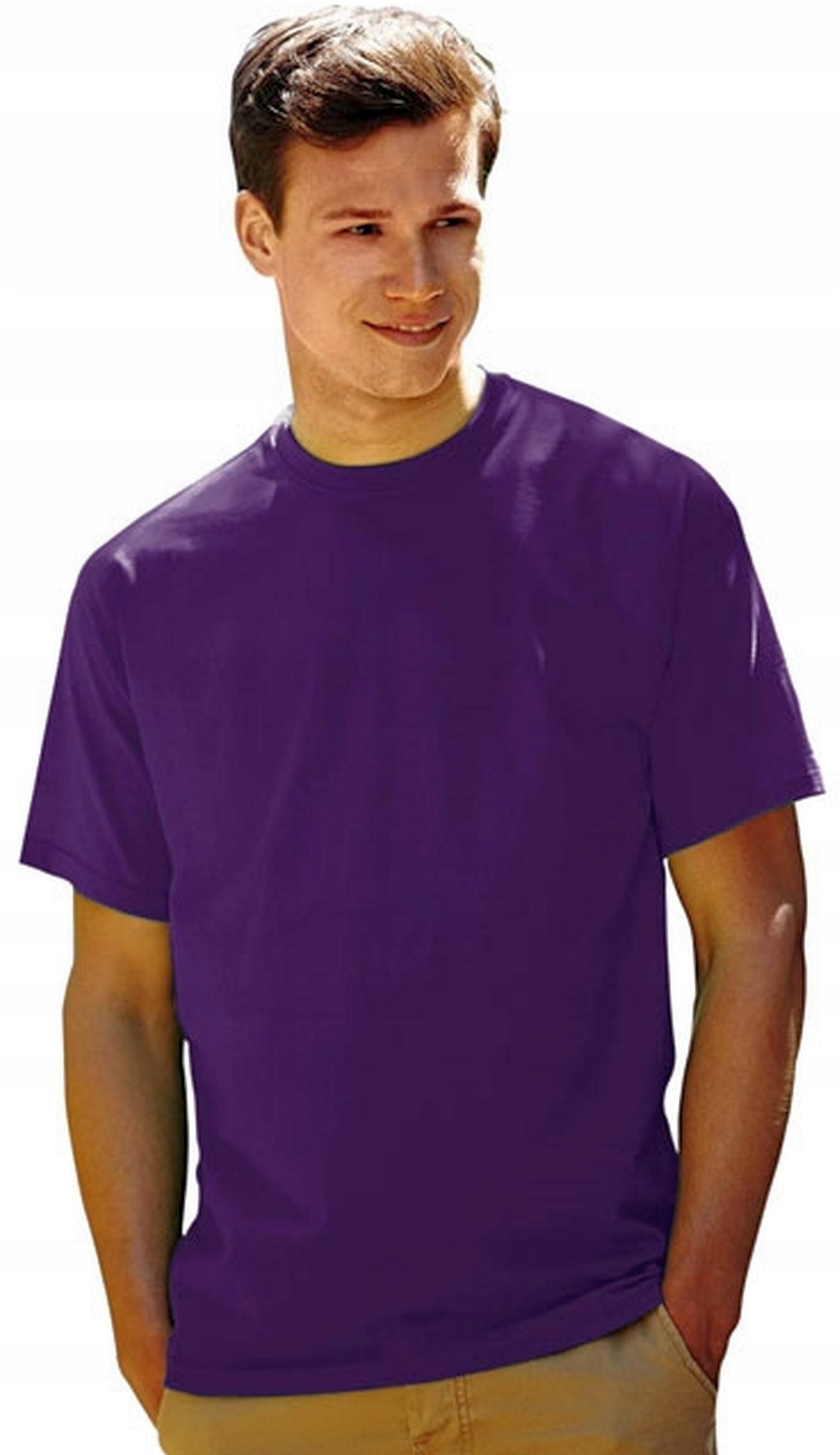 

Koszulka T-shirt Fruit of the Loom Purple S
