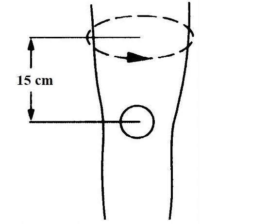 2x STABILIZATOR ORTEZA ŚCIĄGACZ KOLANA ORTEZA 2szt
