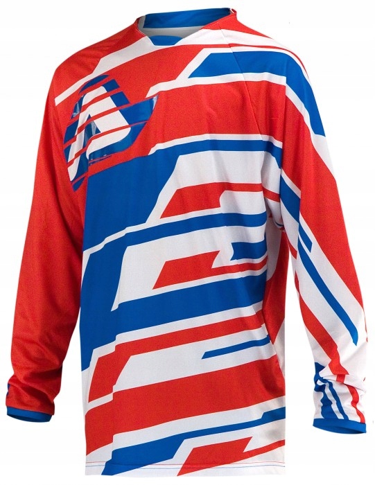 Acerbis PROFILE czerwony/niebieski koszulka MX ProMX # M