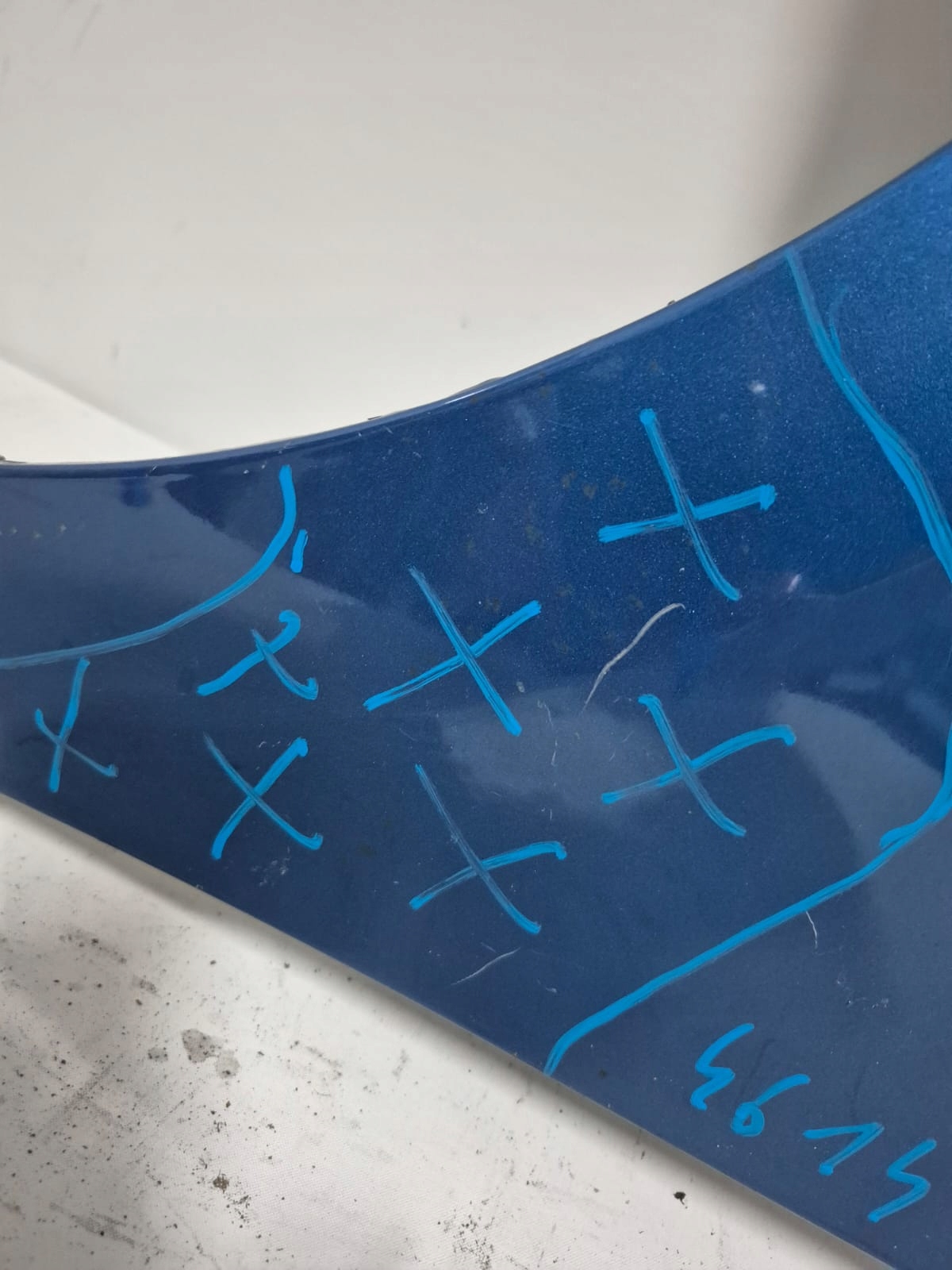 VW POLO V 5 6R 6C 09-17 fender front front left