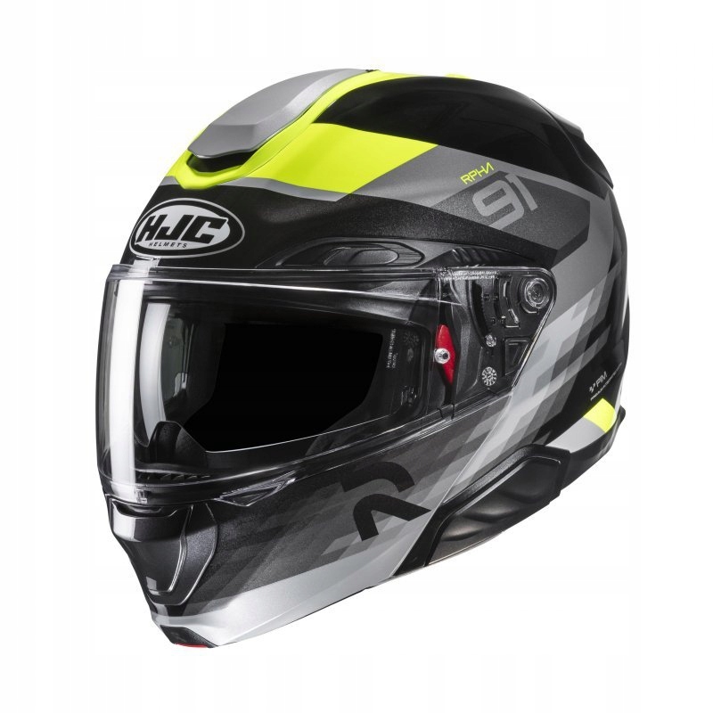 Motocyklová Prilba Hjc RPHA91 Madal Black Yellow L