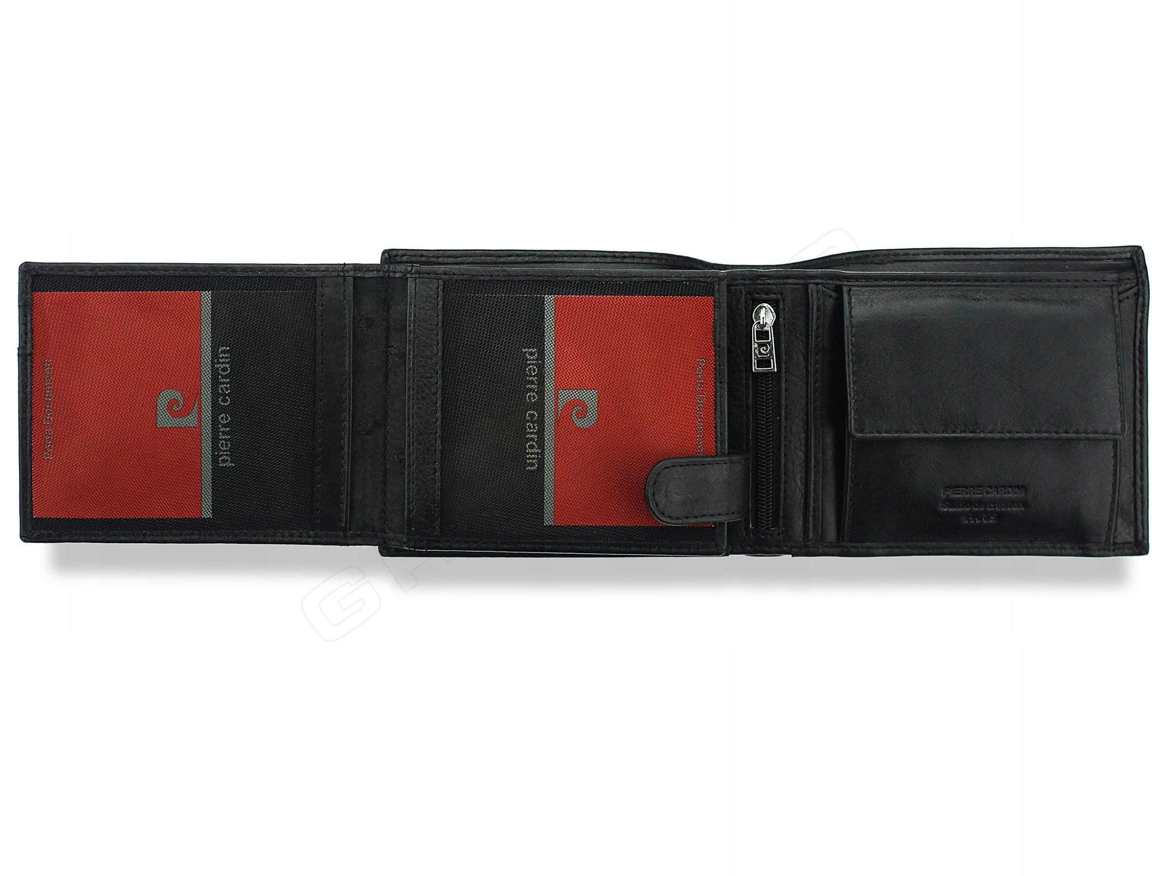 MĘSKI PORTFEL POZIOMY PIERRE CARDIN SKÓRA ZAB.RFID Marka Pierre Cardin