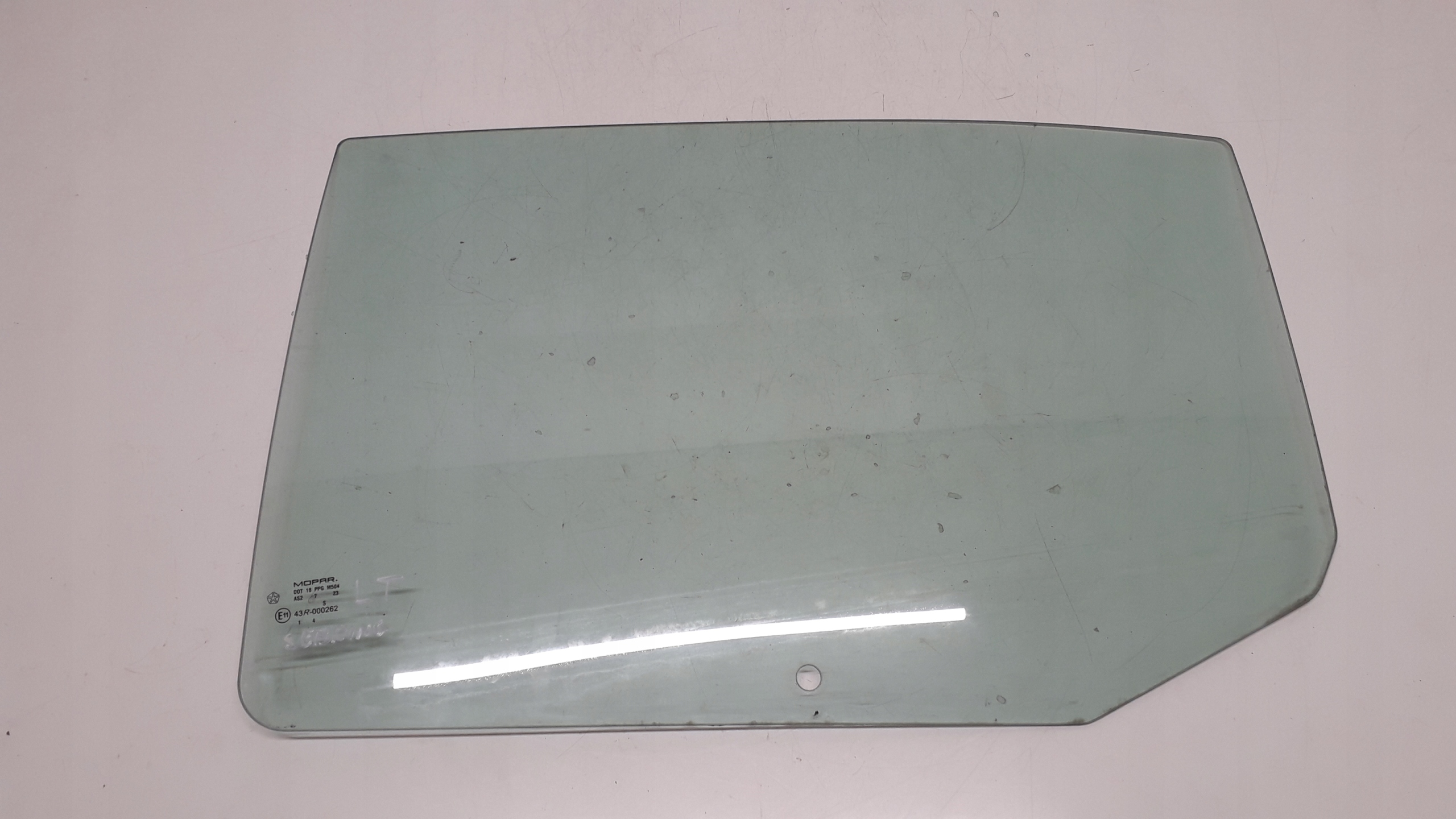 CHRYSLER SEBRING 3 06- SZYBA LEWA TYLNA