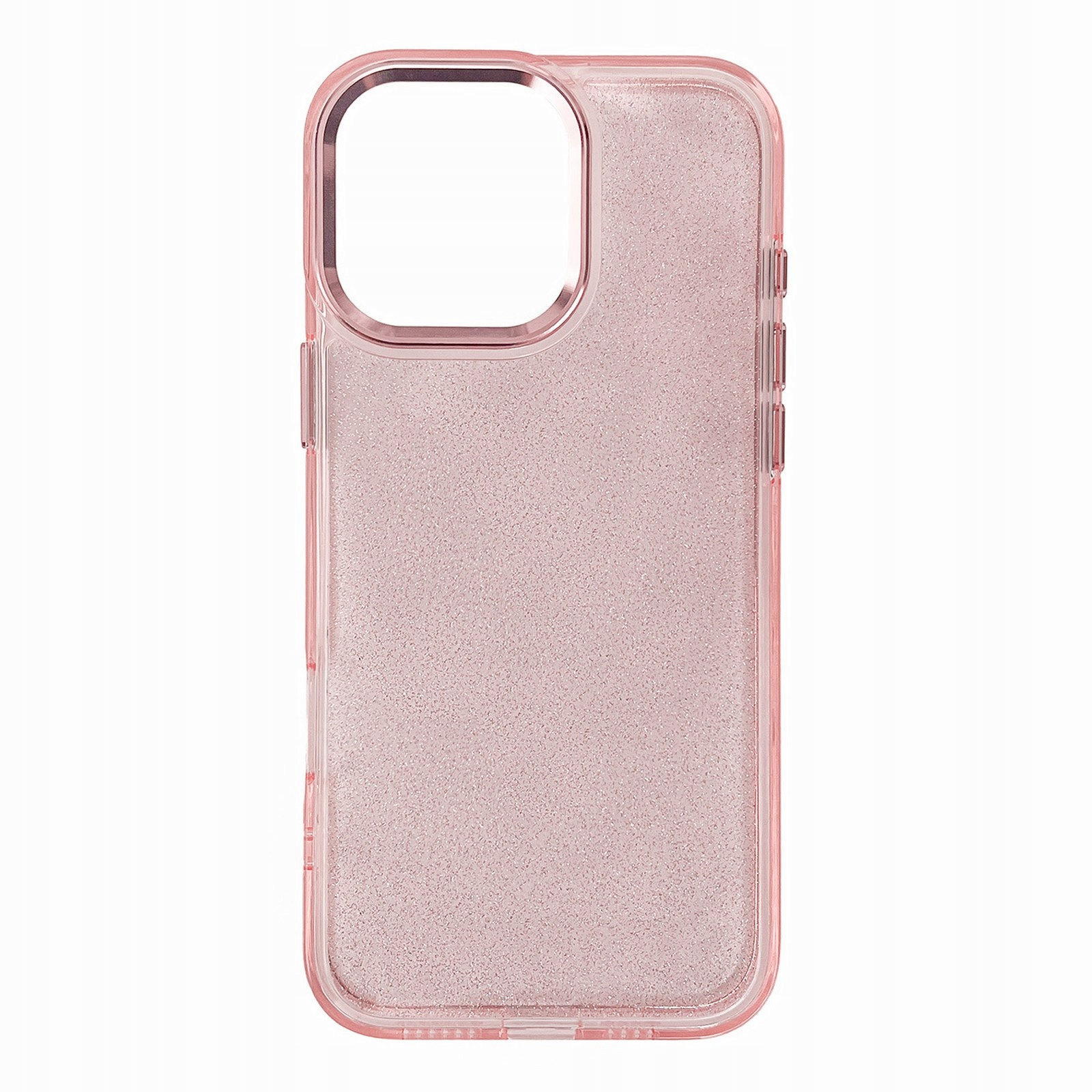 Etui pokrowiec na iPhone 16 Pro Max Glitter Case różowe z brokatem