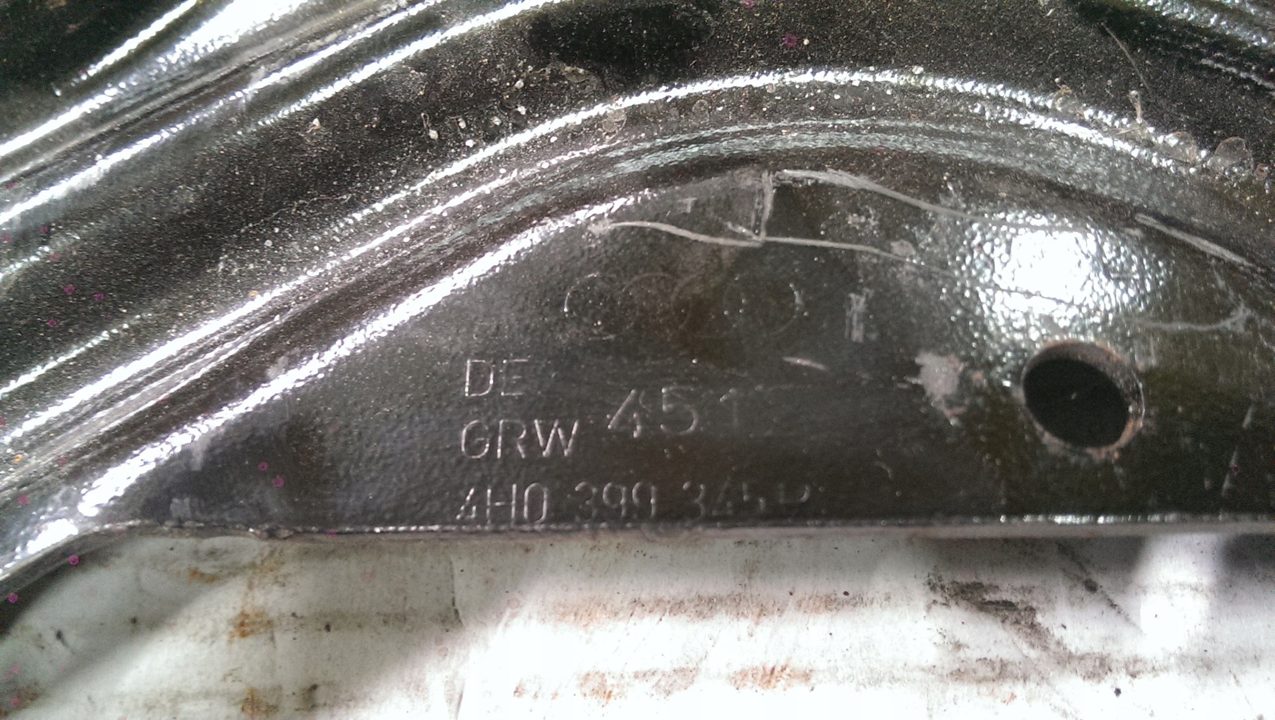 Audi OE 4H0 399 345 P / кронштейн