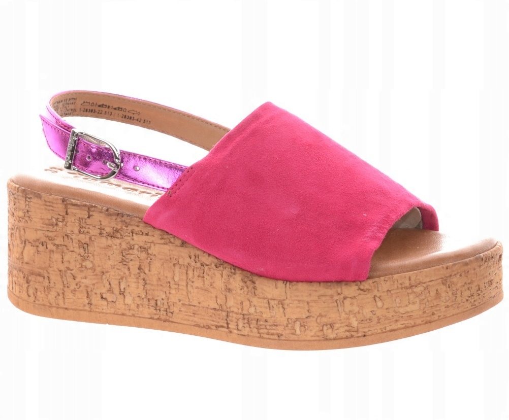 Dámské Sandály Na Platformě, Kožené, Stylové Dámské Tamaris 40