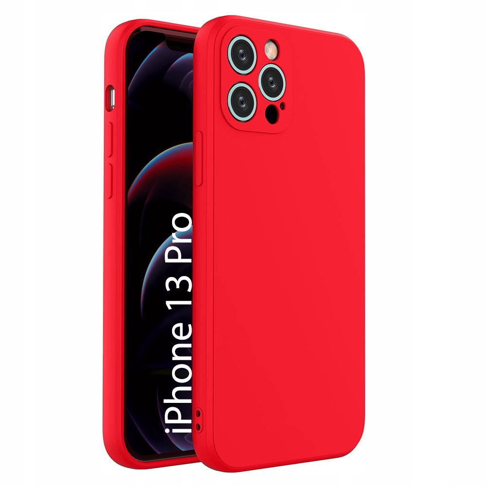 

Etui Case Czerwony Liquid Silicon do iPhone 13 Pro