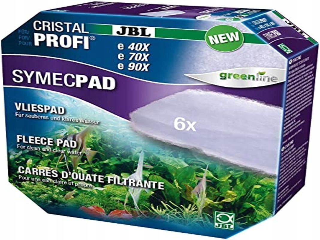 Levně Jbl Filtrační netkaná textilie pro vnější filtry 6 kusů čisté vody