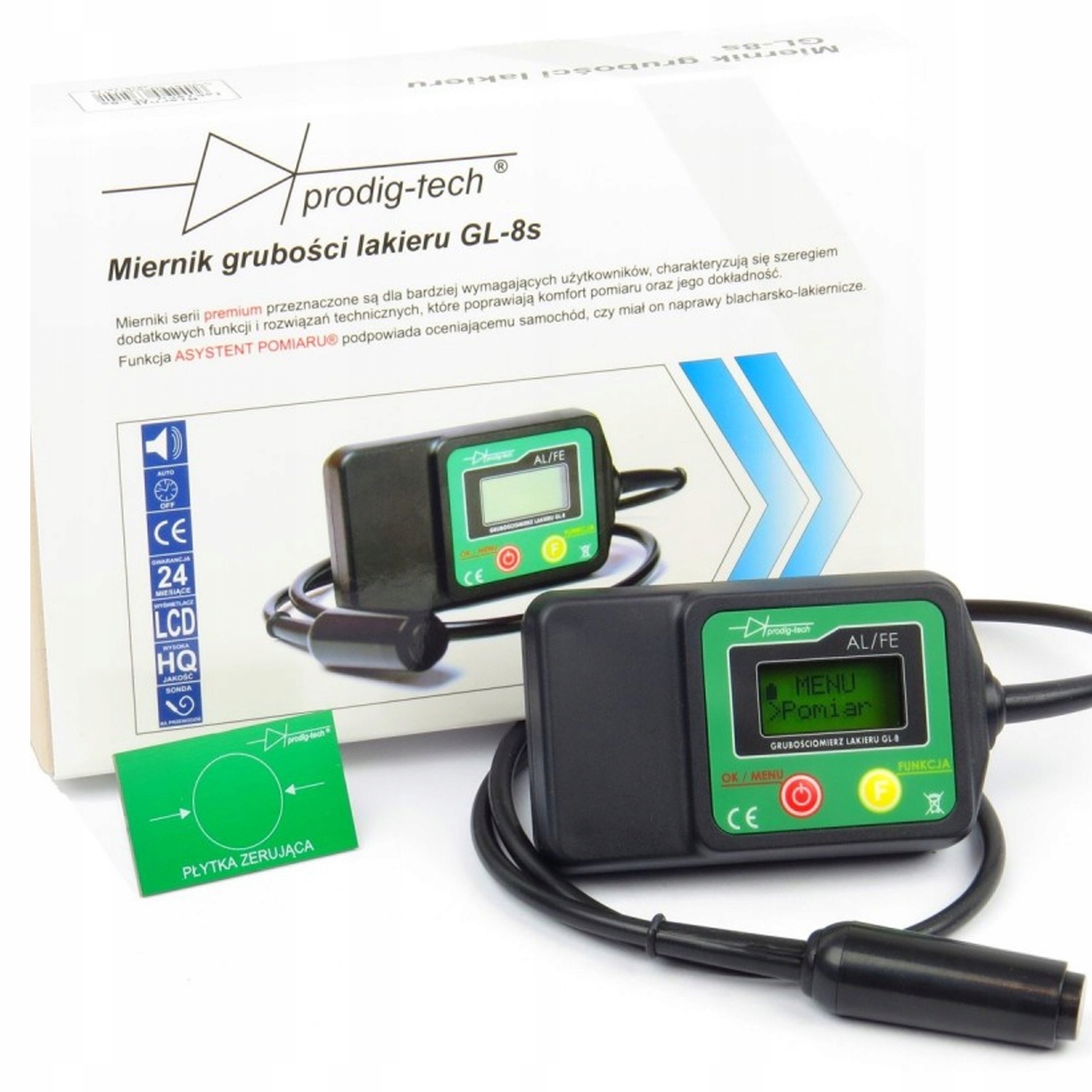 Датчик толщины покрытия метр тестер GL-8S