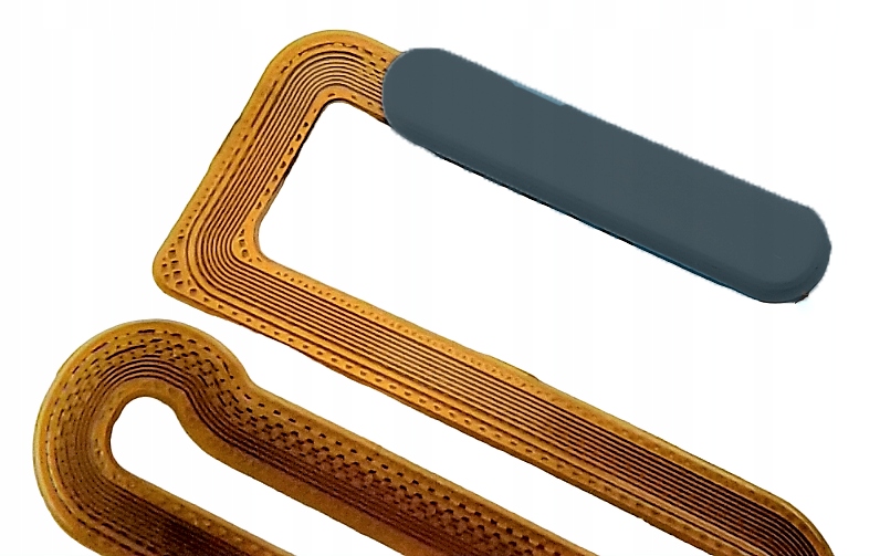 TAŚMA PRZYCISK POWER CZYTNIK LINII PAPILARNYCH DO SAMSUNG A12 CZARNY Pasuje do marki Samsung