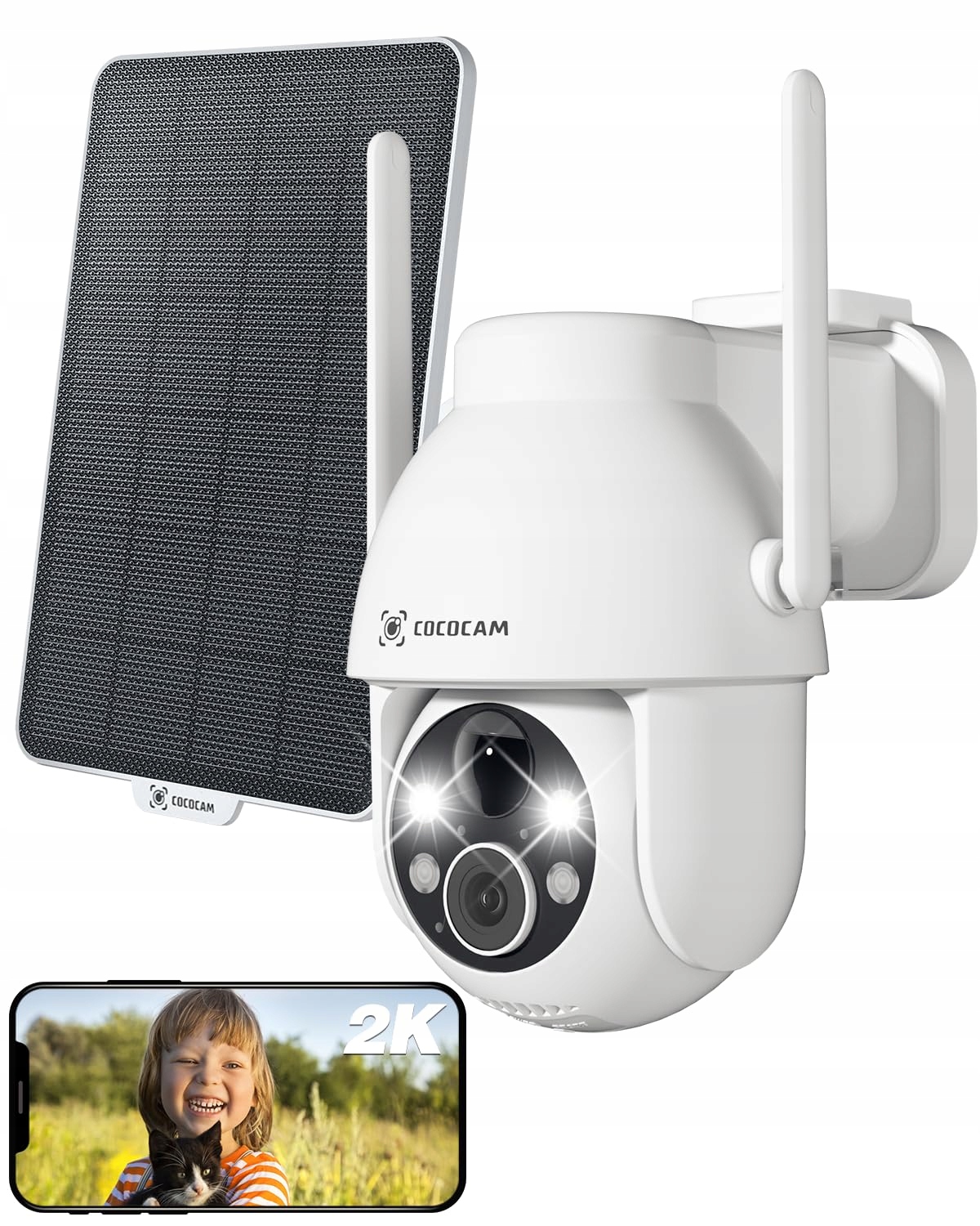 Vonkajšia Ip kamera Cococam 2K