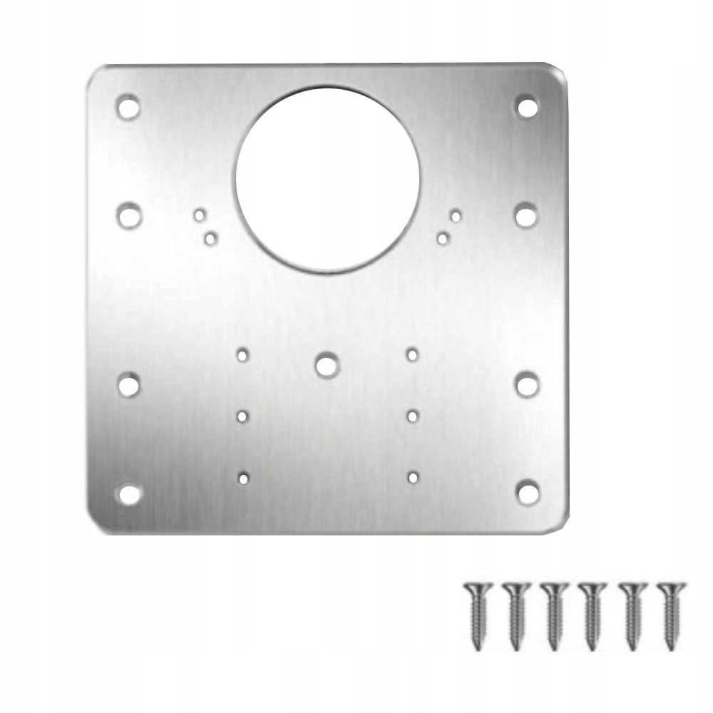 Opravná doska, sada na opravu nábytkového závesu 90x90 mm 6 skrutiek