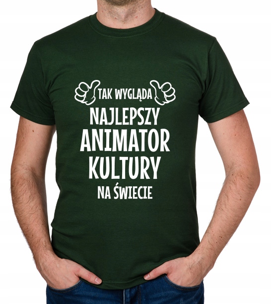 

koszulka Najlepszy Animator Kultury prezent