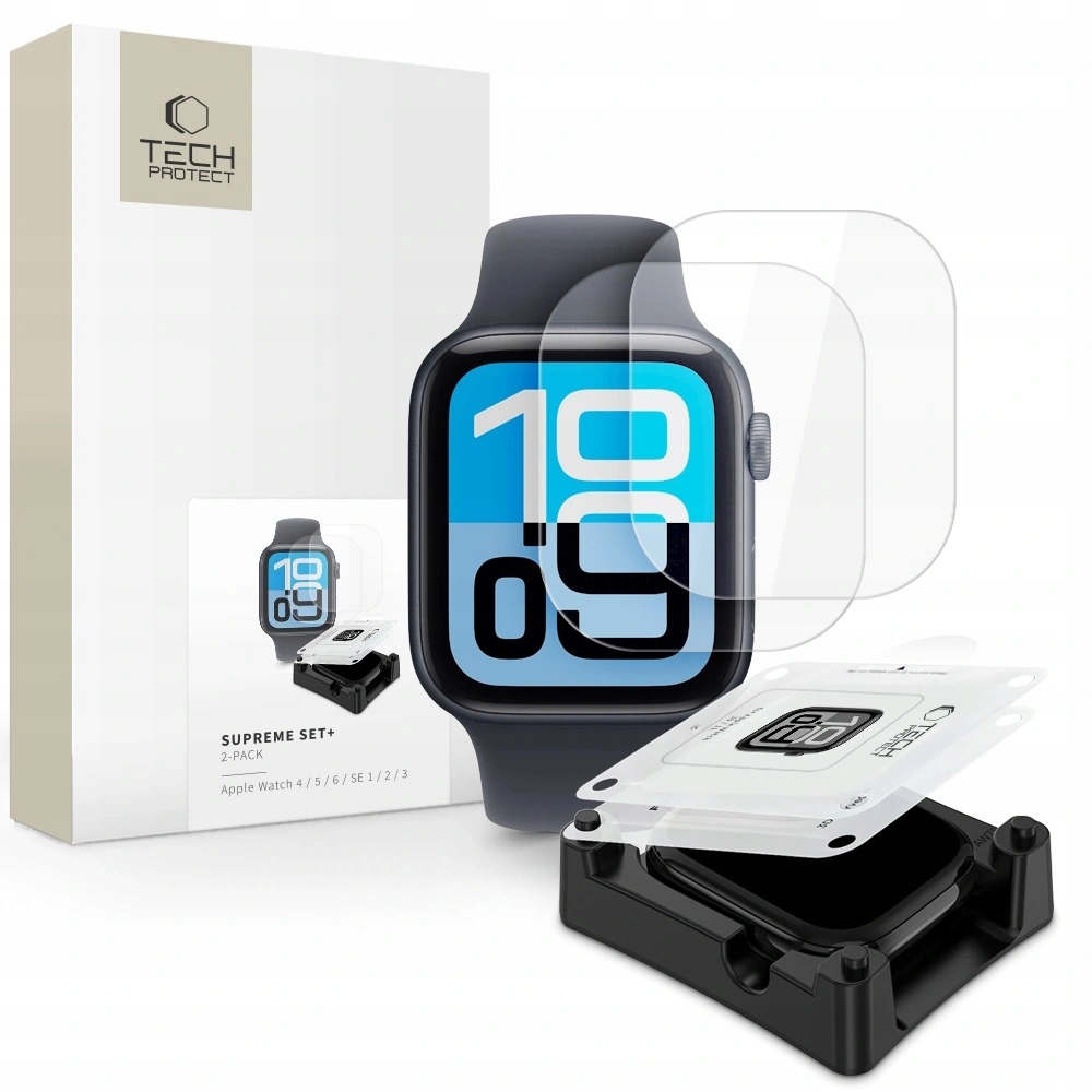 Hydrożelowa Folia Do Apple Watch 4 5 6 Se 1 2 3 44MM Aplikator