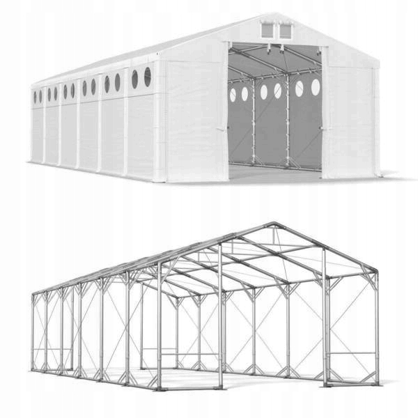 Namiot Handlowy 6x12m [2,5m] Wystawowy Das 560 Pp