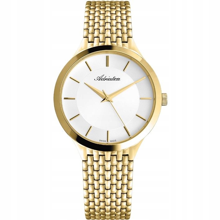 Pánské Hodinky Adriatica na náramku A1276.1113Q Quartzové hodinky Swiss