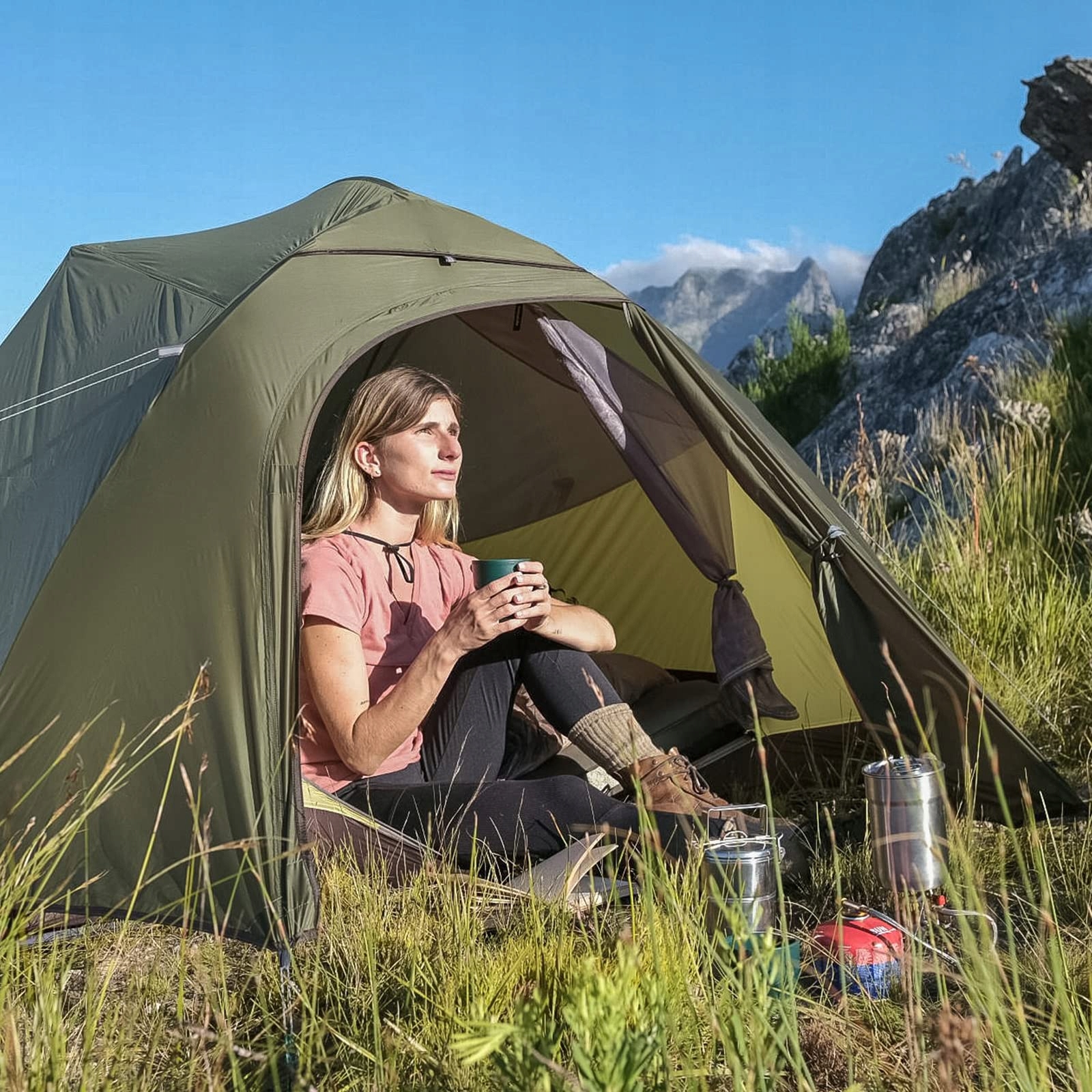 NATUREHIKE Cloud Up 3 Namiot Ultralekki 3 Osobowy Do Trekkingu i Kempingu — miniatura 5