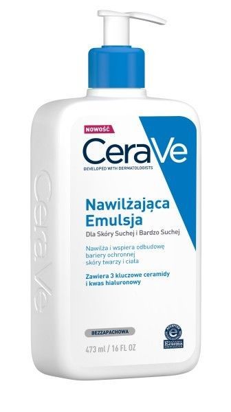 CeraVe Nawilżająca Emulsja Skóra Sucha, 473 ml