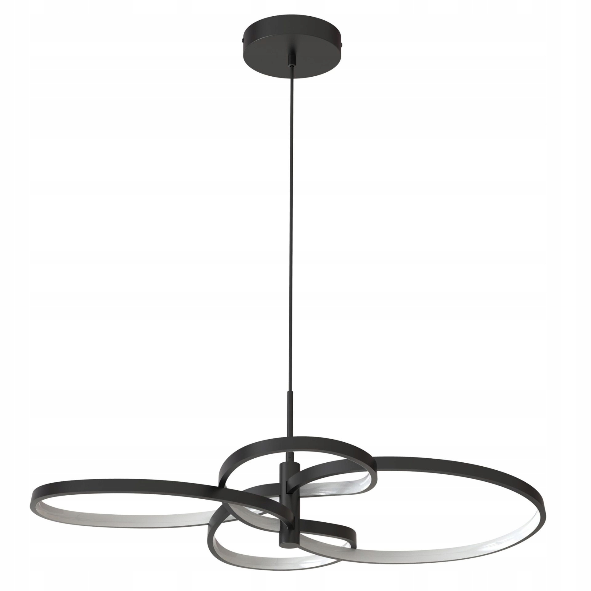 Sanico Goldlux závěsná Led lampa Ribbon 4 37W 4000K černá IP20 335982