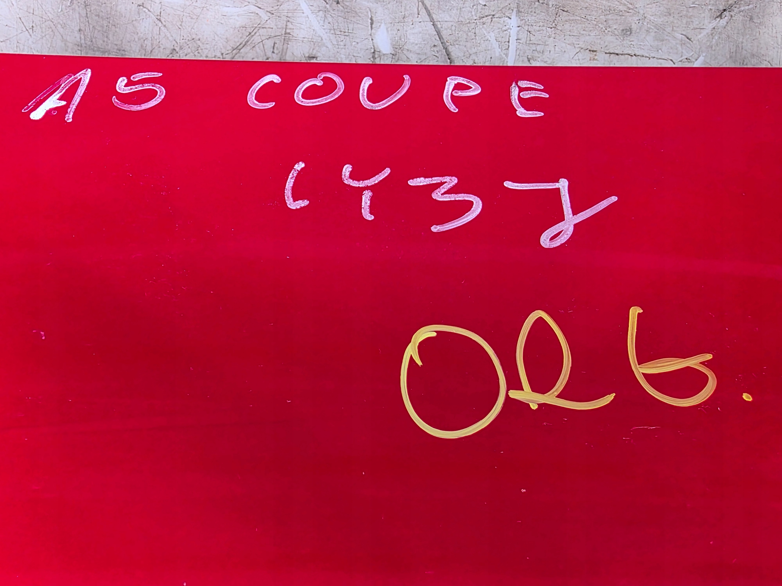 boot doors rear part AUDI A5 8T COUPE LY3J original !!!