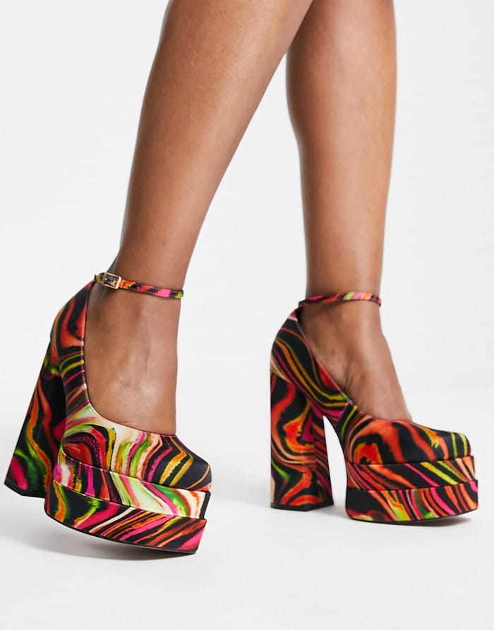 ASO DESIGN KOLOROWE BUTY SPRZĄCZKA (41) Marka inna