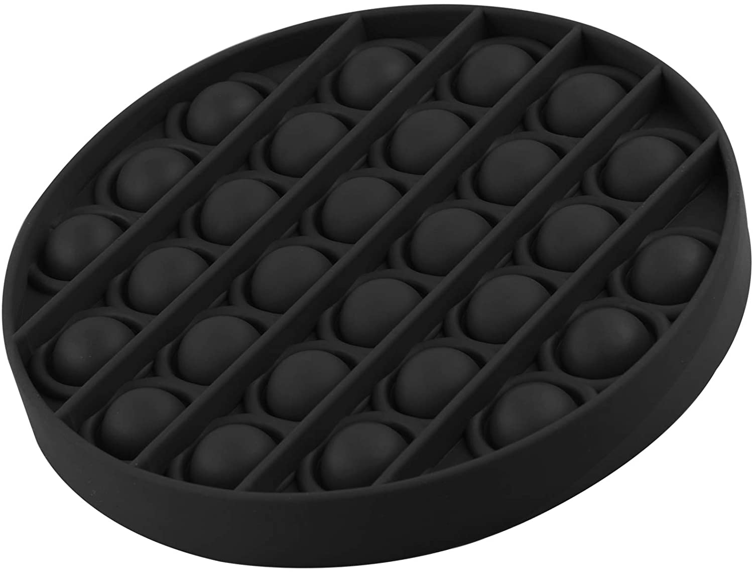 POP IT POPIT FIDGET TOY TOYS PUSH BUBBLE Czarny Rodzaj gniotki