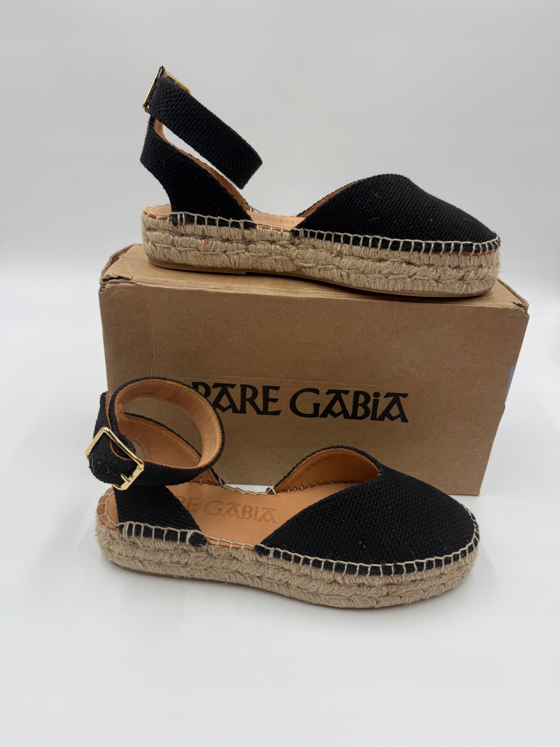 Černé espadrilky Pare Gabia 38
