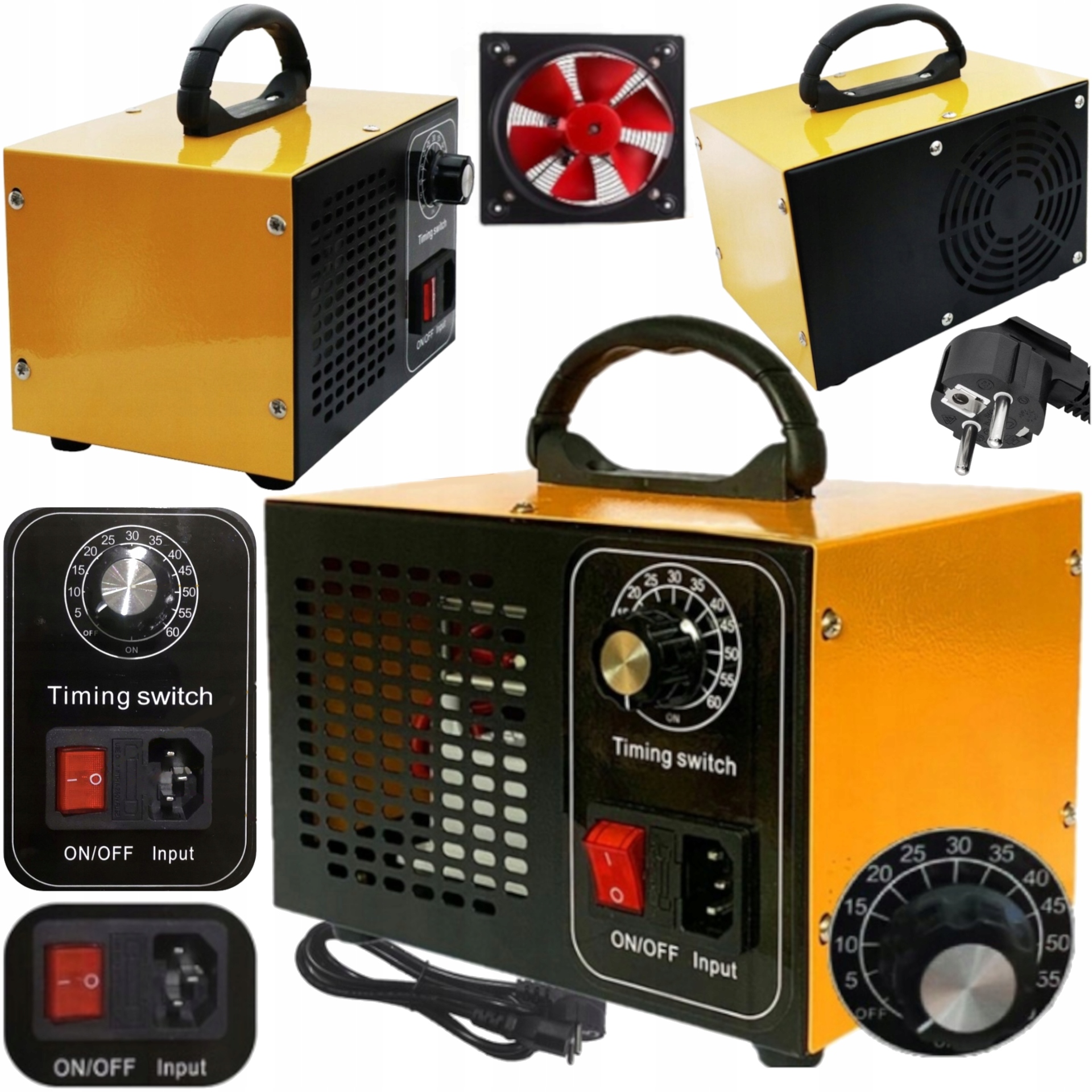 Generátor Ozonu 28 000 mg/h Univerzální Houba A Baktericidní Ozonator