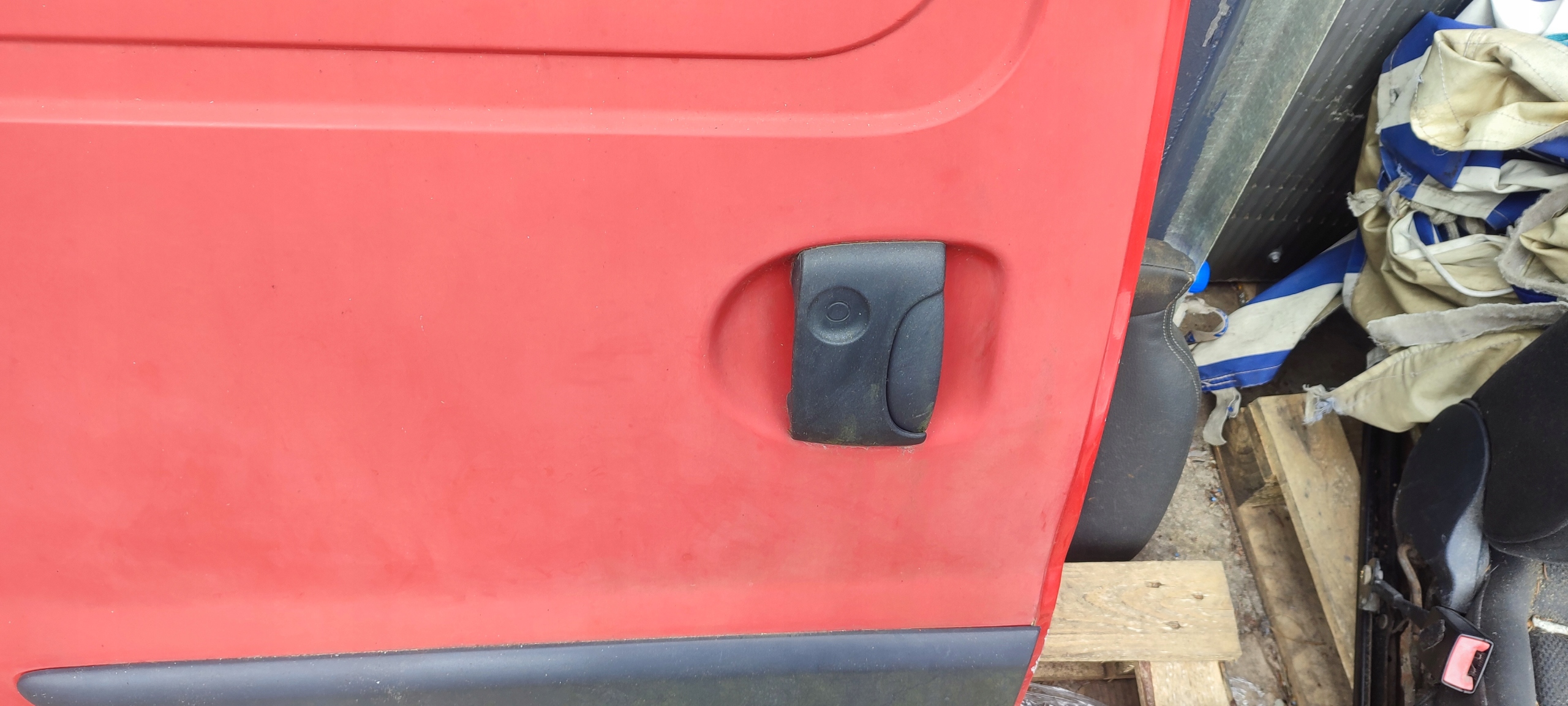 door right rear part right rear. sliding Renault Kangoo and