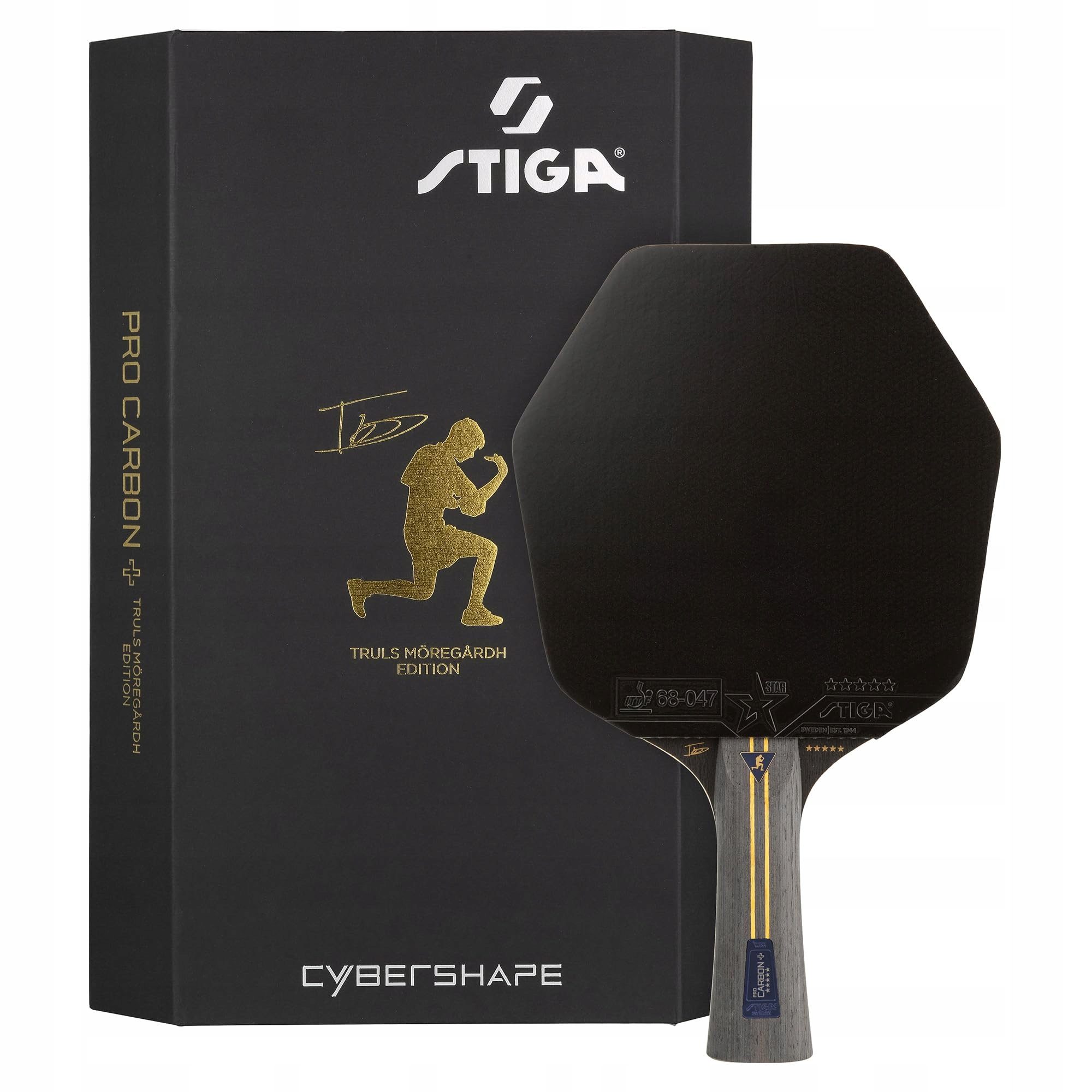 Stiga Sports Pro Carbon Plus Cybershape