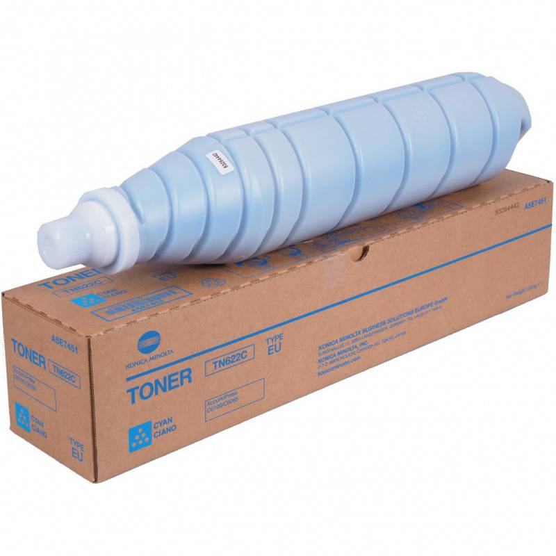 Originální toner TN-622C A5E7451 pro Konica Minolta AccurioPress C6085 C6100