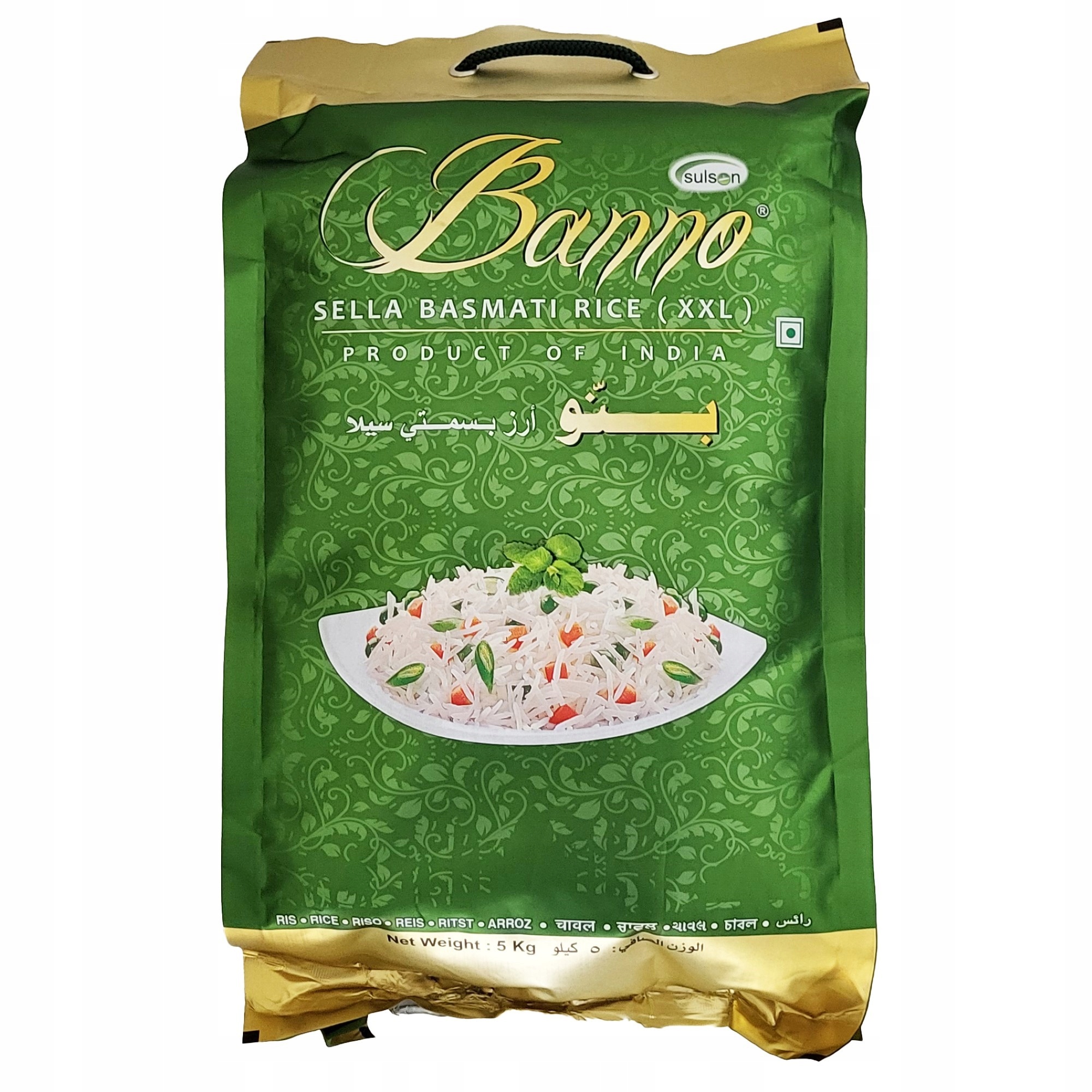 Levně Parabolická rýže Sella Basmati Rice Banno 5 kg