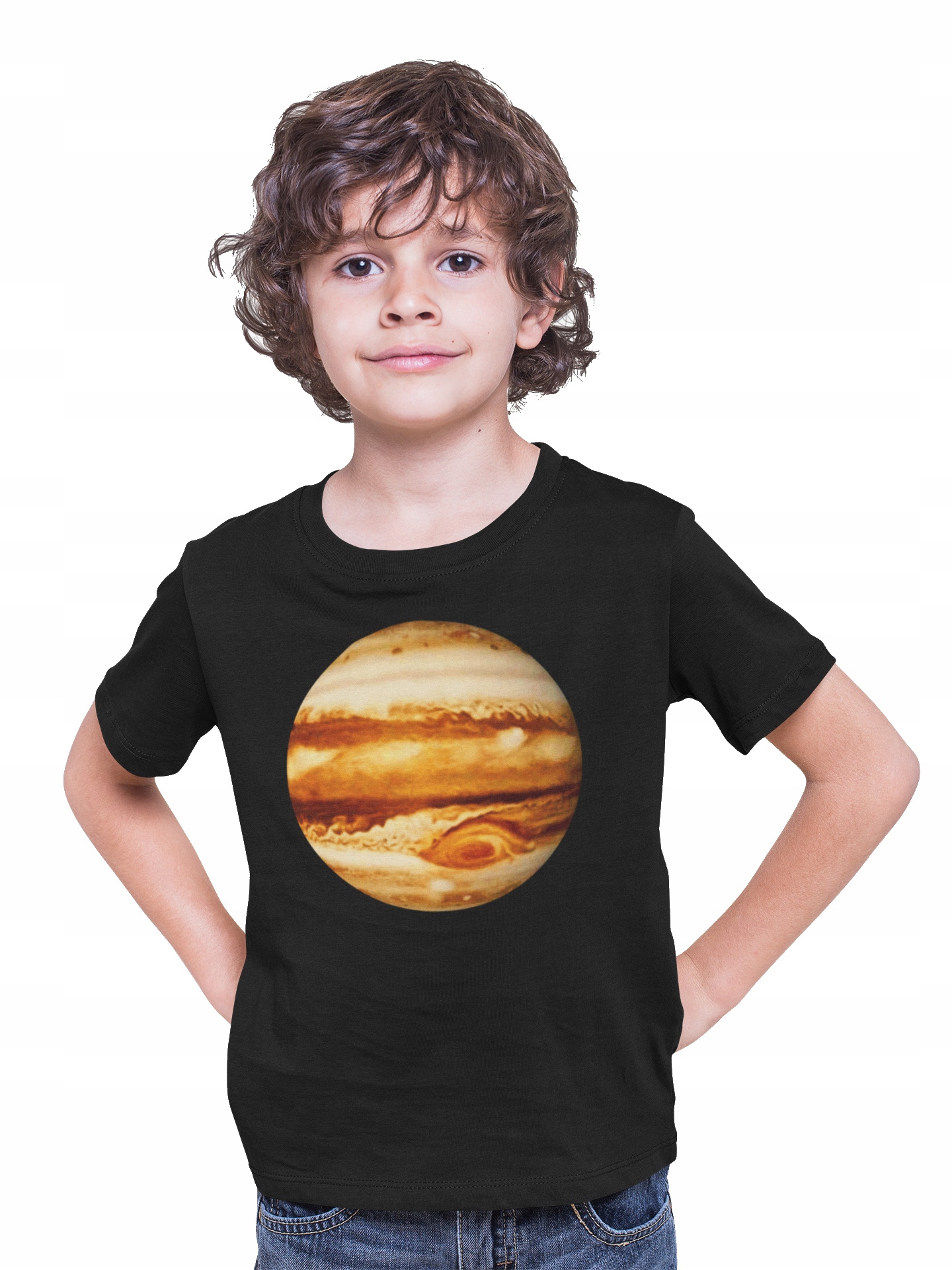 

Dziecięca Koszulka Astronomia Jowisz Planeta