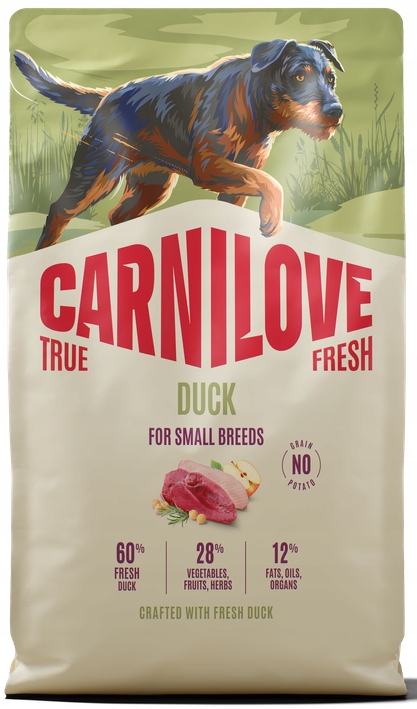 Carnilove Dog True Fresh Adult Small Breeds Duck 4kg
