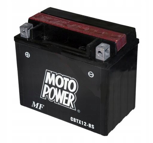 

Akumulator Agm Moto Power CBTX12-BS 12V 10Ah 150A