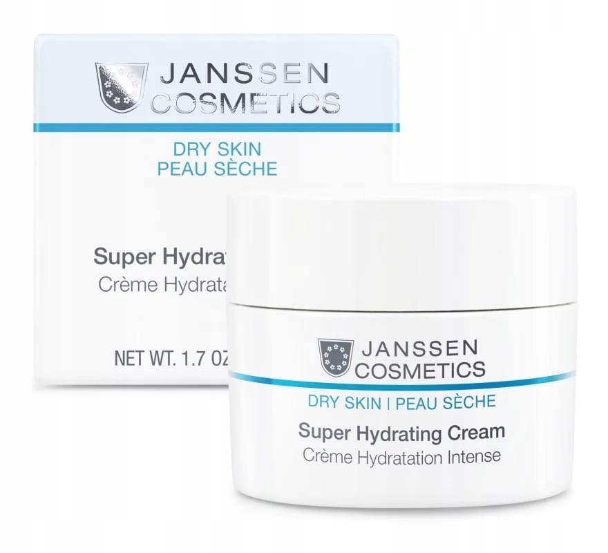 Janssen Hydrating Cream Krem mocno nawilżający dla skóry suchej 50 ml