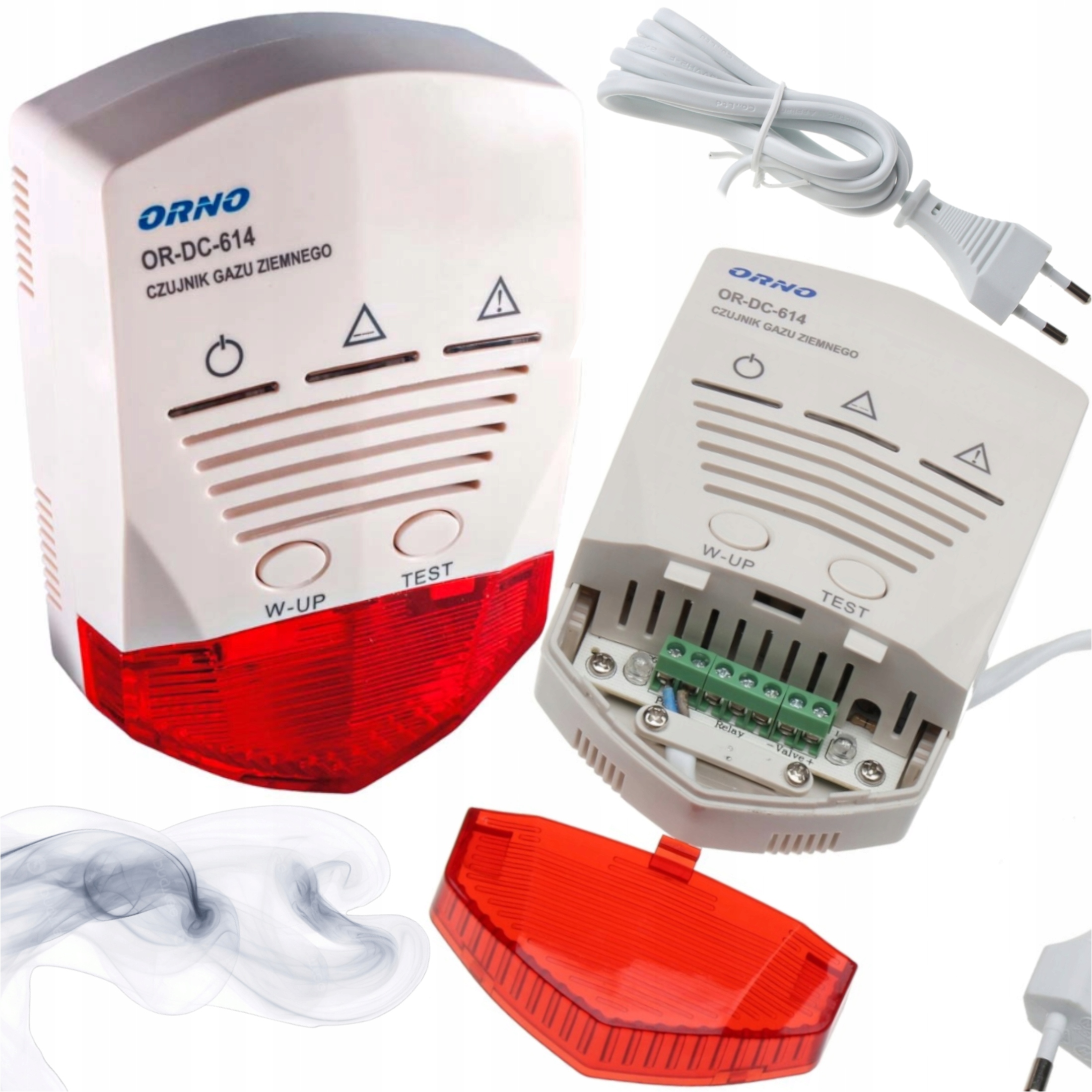 Síťový Detektor Plynu Citlivý Profesionální Detektor