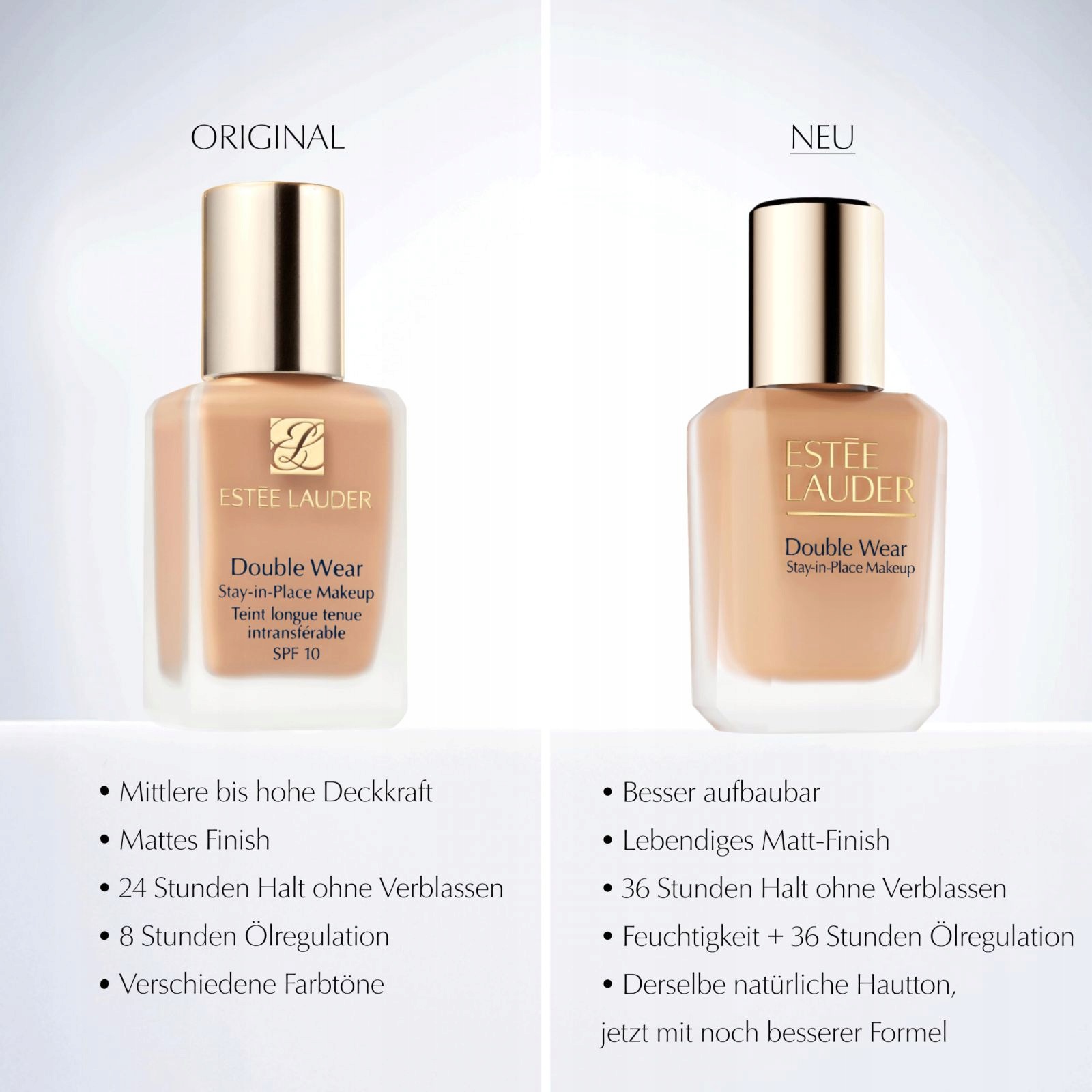 Estee Lauder Double Wear Stay-in Place Makeup Spf 10 30ML 3N2 Wheat
