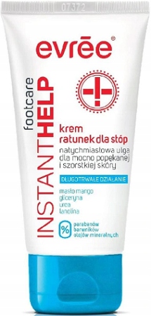 

Evree Instant Help Krem Ratunek dla Stóp Pięt 75ml