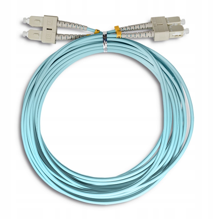 Patchcord światłowodowy SC/UPC - SC/UPC Multimode 50/125 OM4 Duplex | 5m Kod producenta 54355