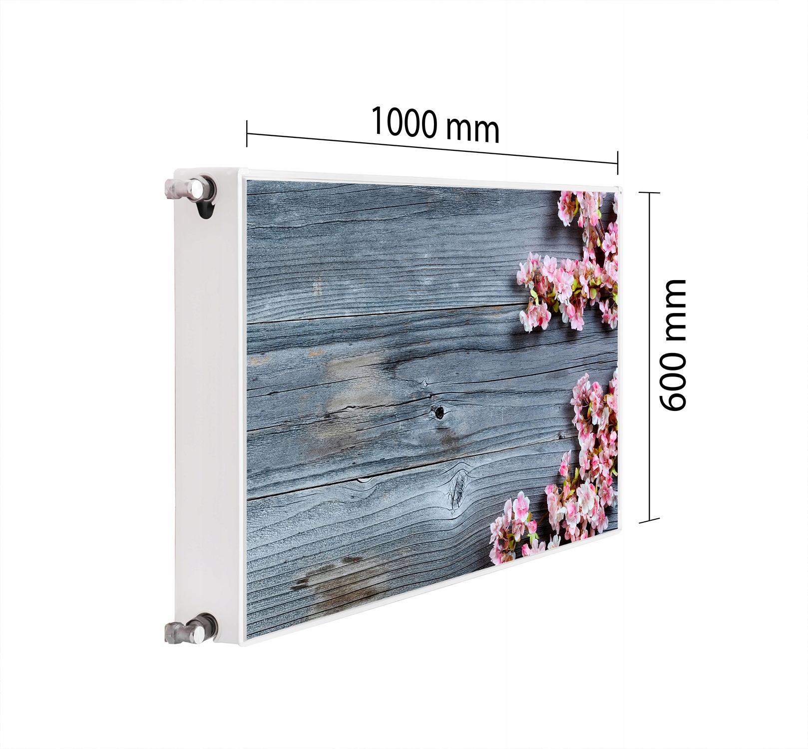 Kryt Na Radiátor Maskovač 100x60 Dřevo Podložka Magnet