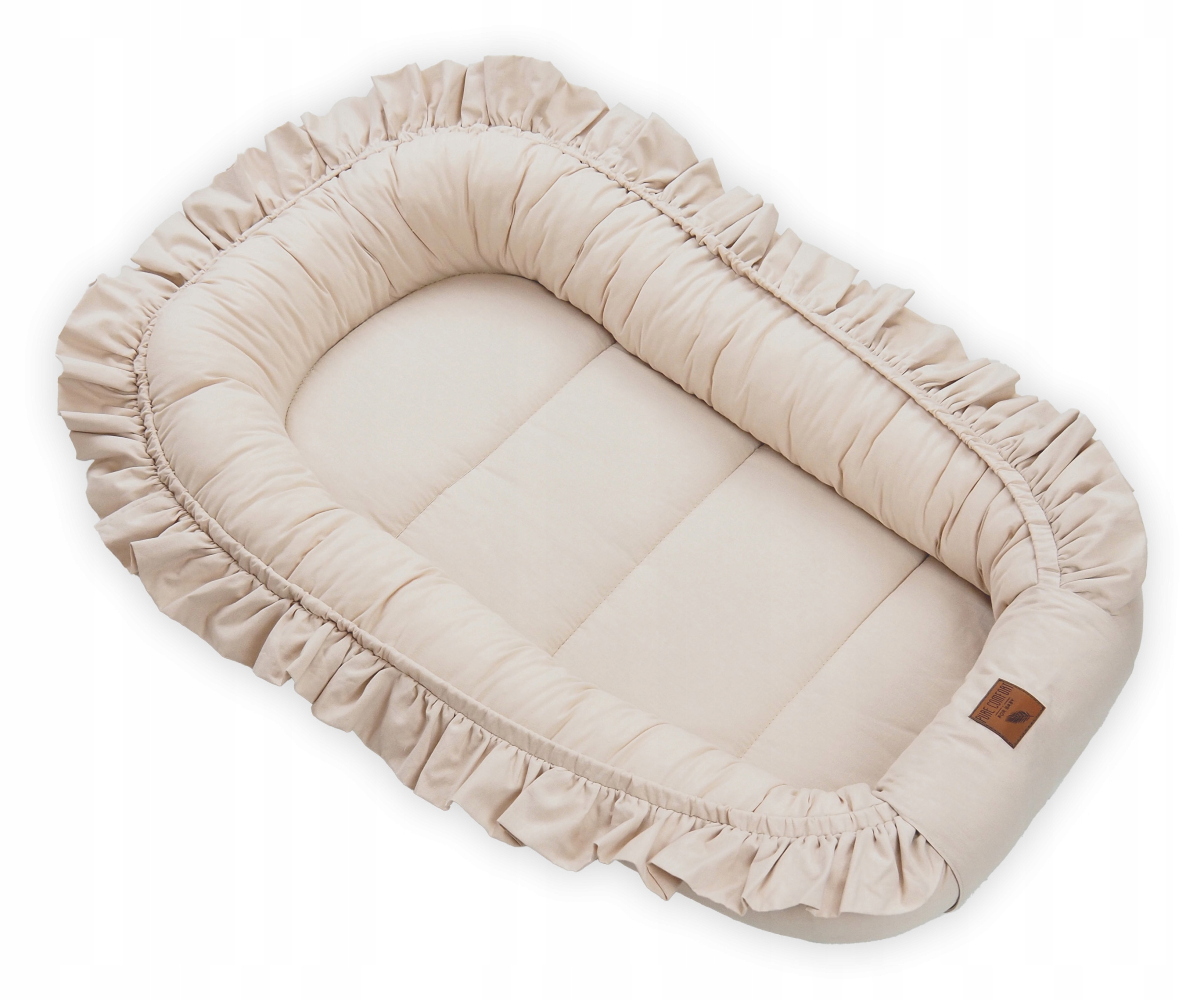 KOKON NIEMOWLĘCY COMFORT Z FALBANKĄ BAWEŁNA - BABY SIESTA